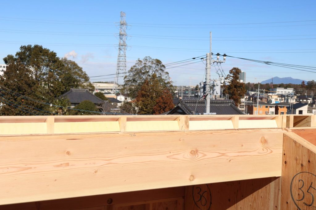 つくばで高性能住宅を建てるベースポイントの屋根断熱