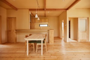 つくばみらい市で木の家を建てるベースポイントLDK写真