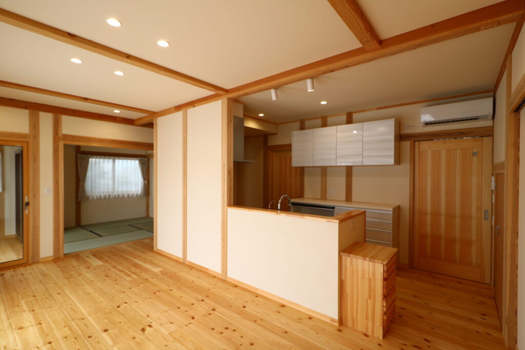 茨城県の注文住宅専門店ベースポイントの２世帯住宅写真