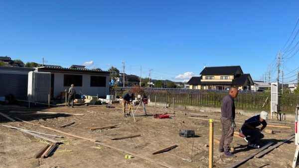 また基礎工事です